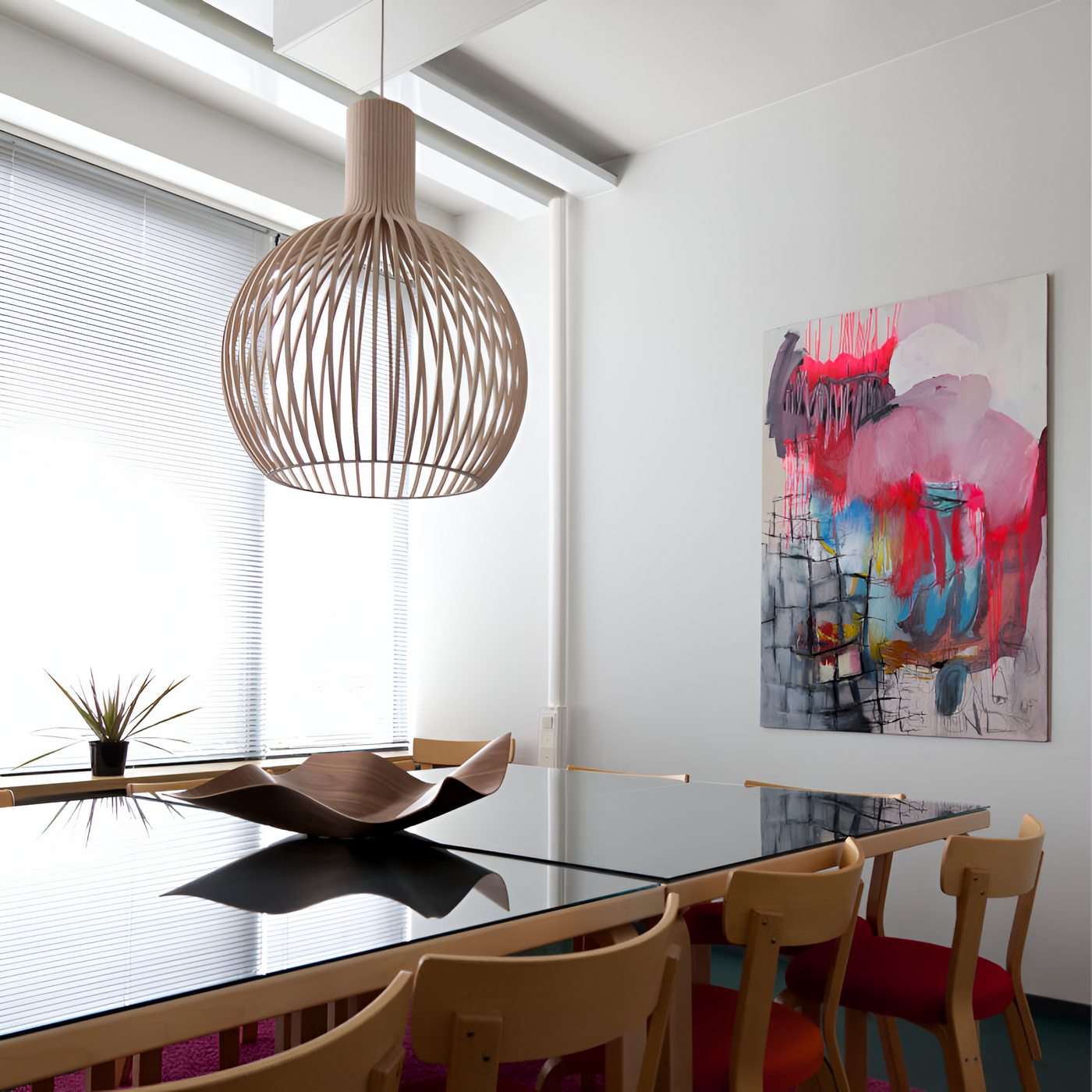 Delira Hanglamp Hout Vintage Cage Design