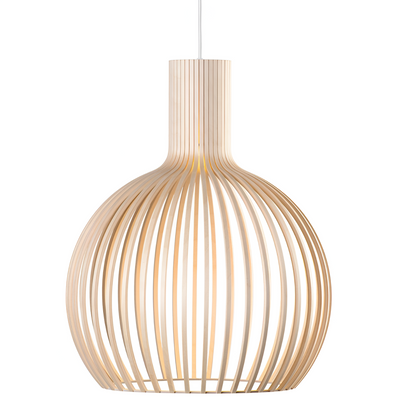 Delira Hanglamp Hout Vintage Cage Design