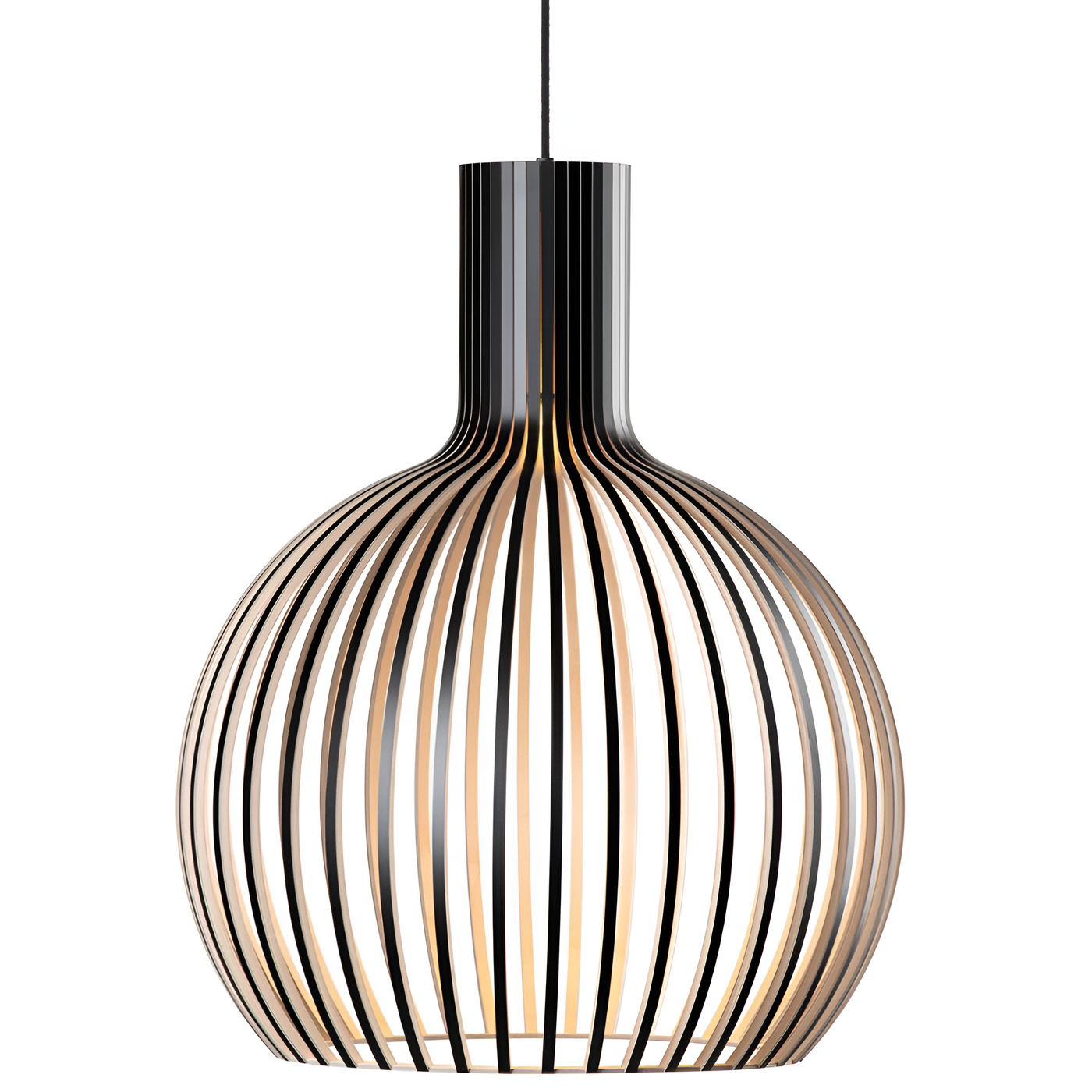 Delira Hanglamp Hout Vintage Cage Design