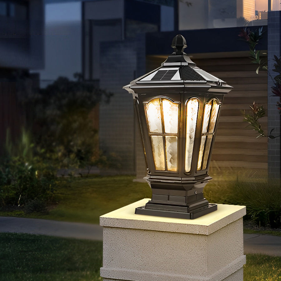 Delira Solar Sokkel Buitenlamp Aluminium Design