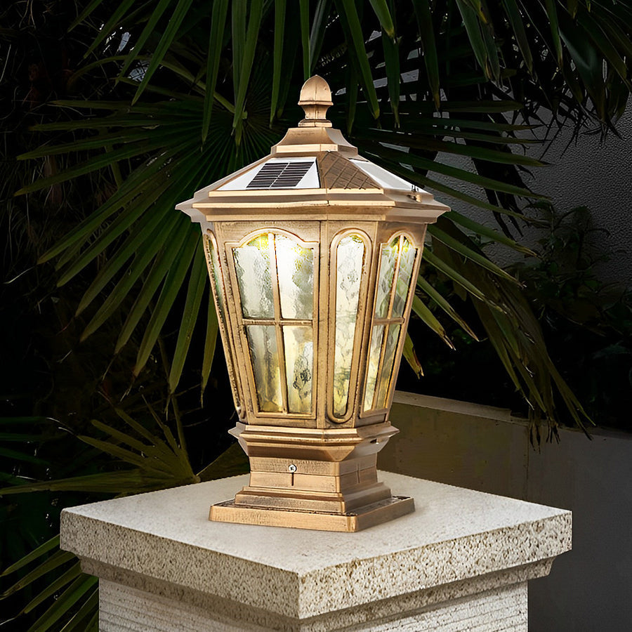 Delira Solar Sokkel Buitenlamp Aluminium Design