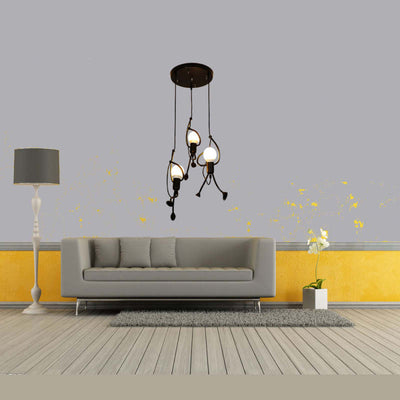 Delira Hanglamp Speels IJzeren Ontwerp