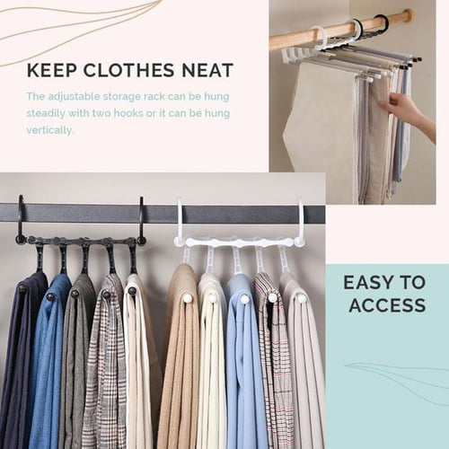 ClothesMax™ - Ruimtebesparend Kledingrek voor een Opgeruimd Huis