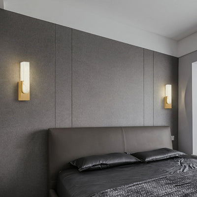 Delira Wandlamp Albast Wit