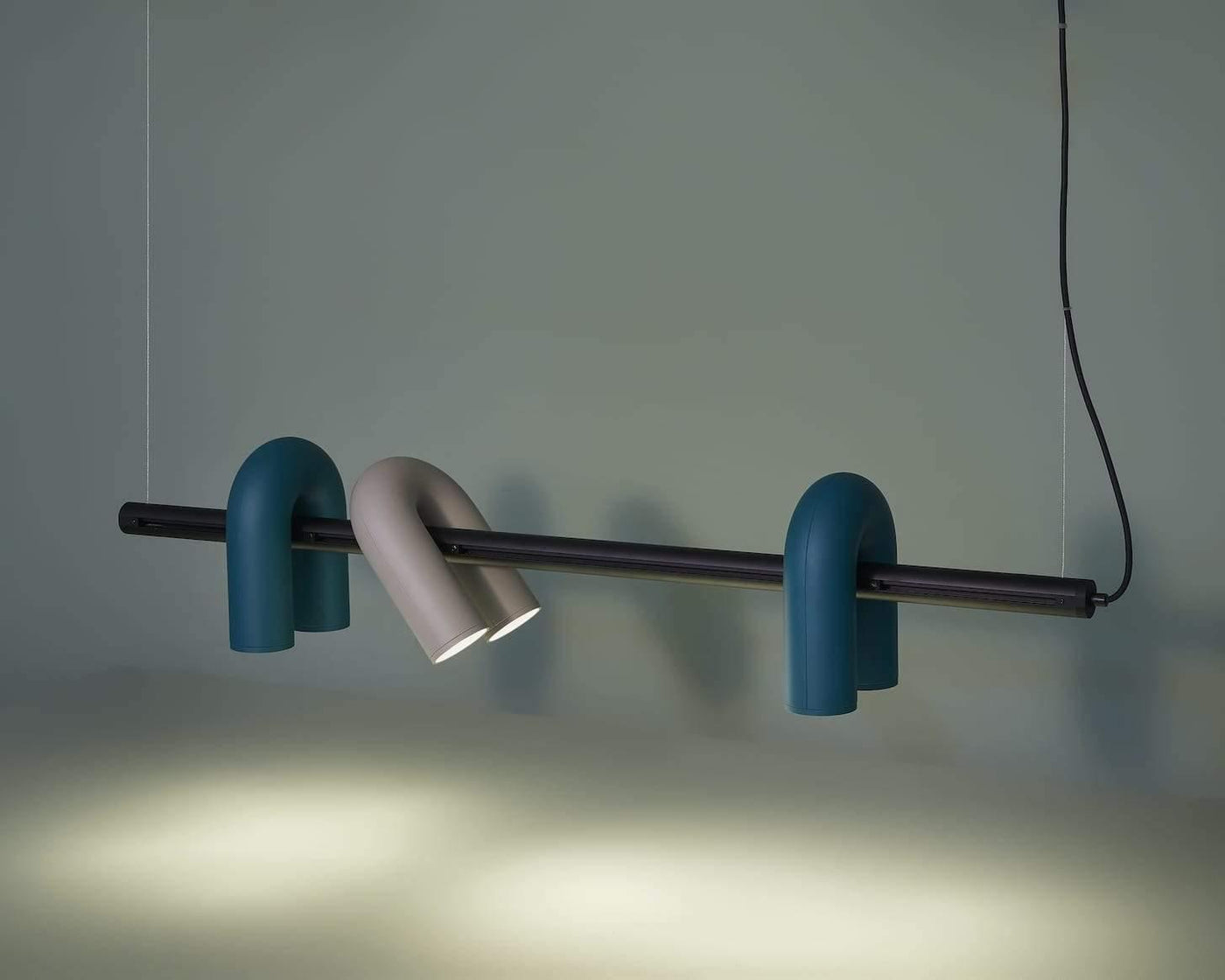 Delira Plafondlamp Verstelbare U-Vorm LED