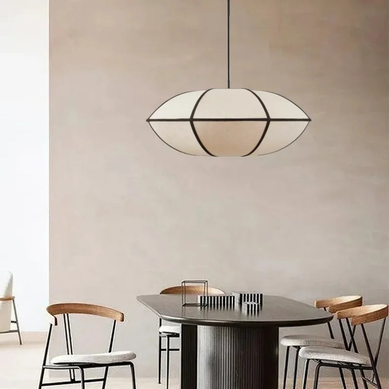 Delira Hanglamp UFO Linnen Wabi-Sabi