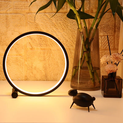 Delira Tafellamp Halo Ring Dimbaar LED