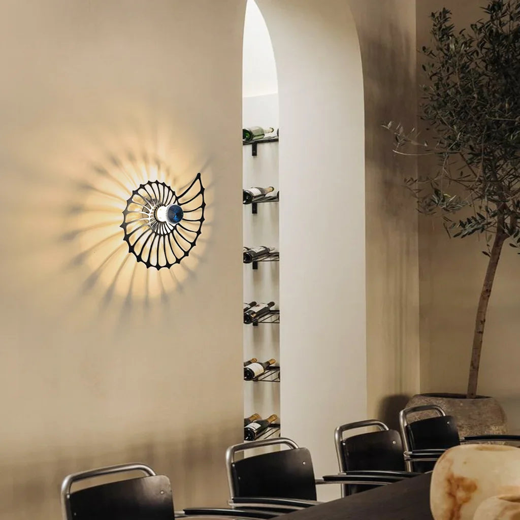 Delira Wandlamp Nautilus Keramiek LED