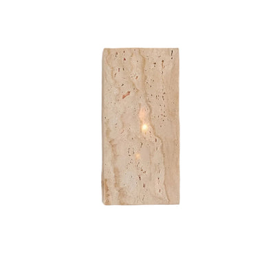Delira Wandlamp Van Travertijnsteen