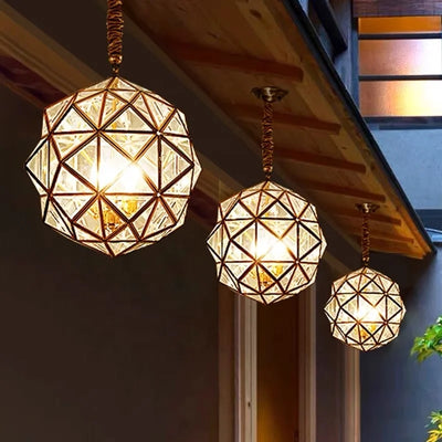 Delira Hanglamp met Glazen Vormen