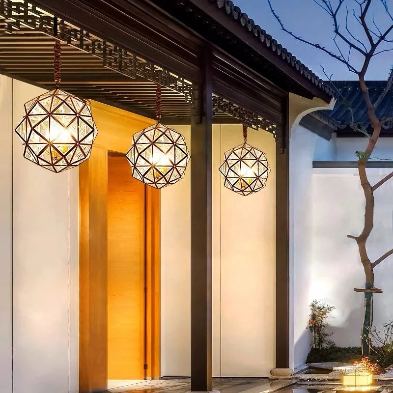 Delira Hanglamp met Glazen Vormen