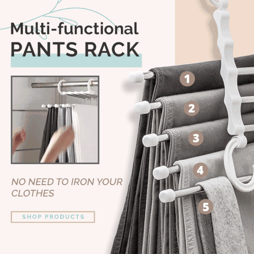 ClothesMax™ - Ruimtebesparend Kledingrek voor een Opgeruimd Huis