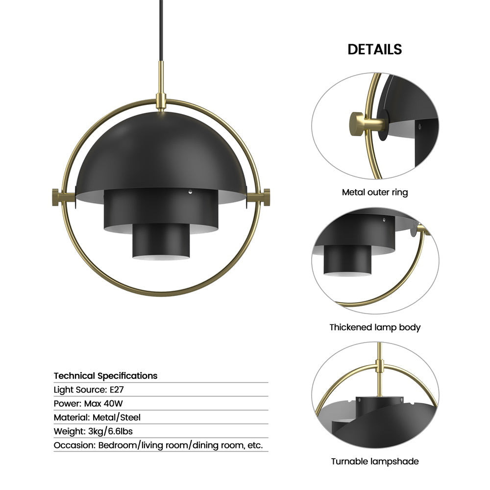 Delira Hanglamp Halfcirkel Modern Design