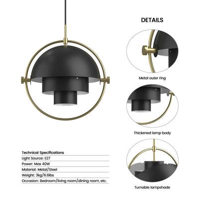 Delira Hanglamp Halfcirkel Modern Design