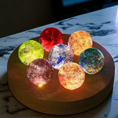 Delira Lichtobject Kristallen Galaxieën Set