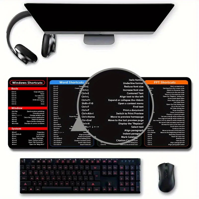 QuickMat™ - Windows shortcut muismat