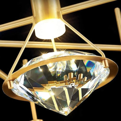 Delira Wandlamp Kristal Elegant