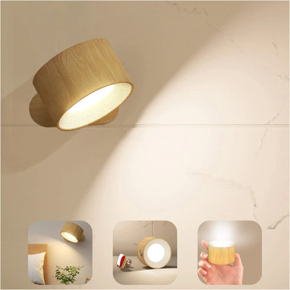 LumaFlex™ - Oplaadbare Draadloze Muurlamp