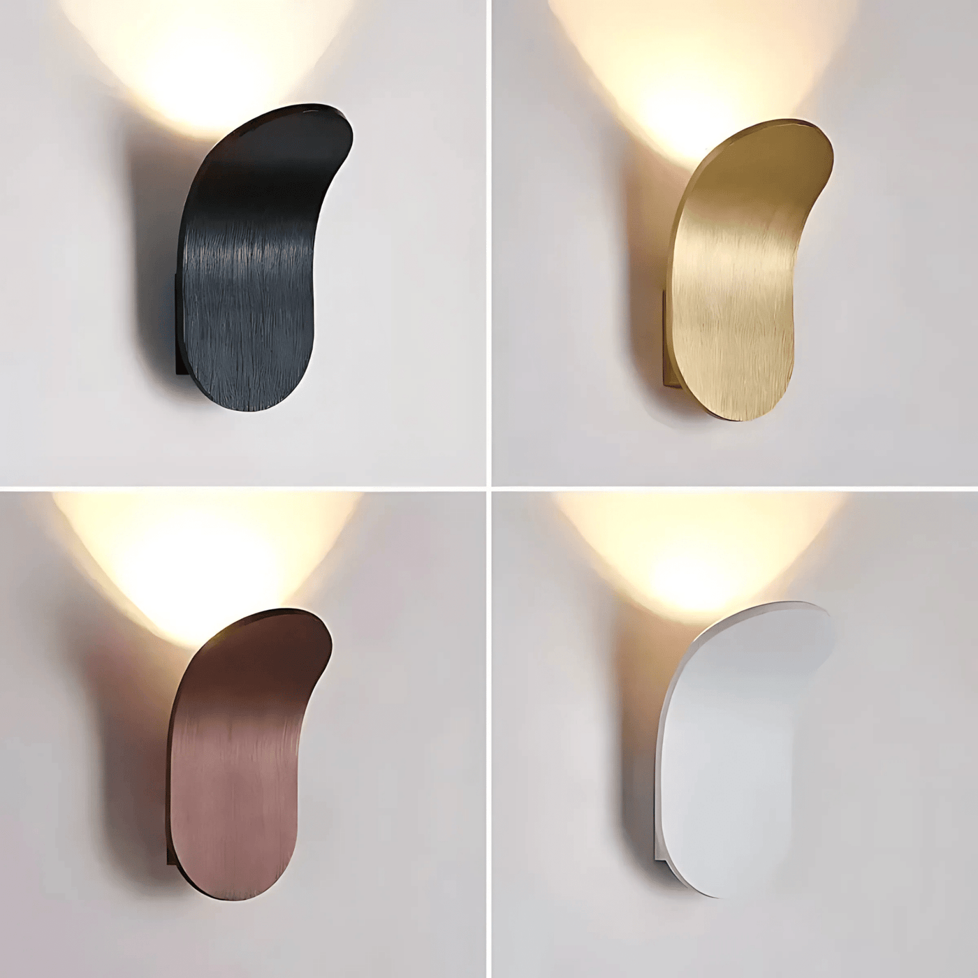 Delira Wandlamp Geborsteld Metaal Modern