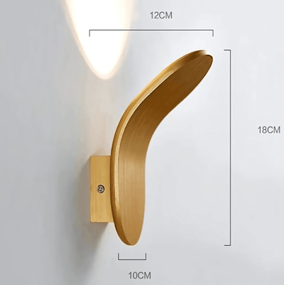 Delira Wandlamp Geborsteld Metaal Modern