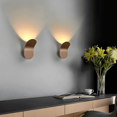 Delira Wandlamp Geborsteld Metaal Modern