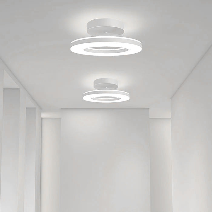 Delira Plafondlamp Goud IJzer LED Modern
