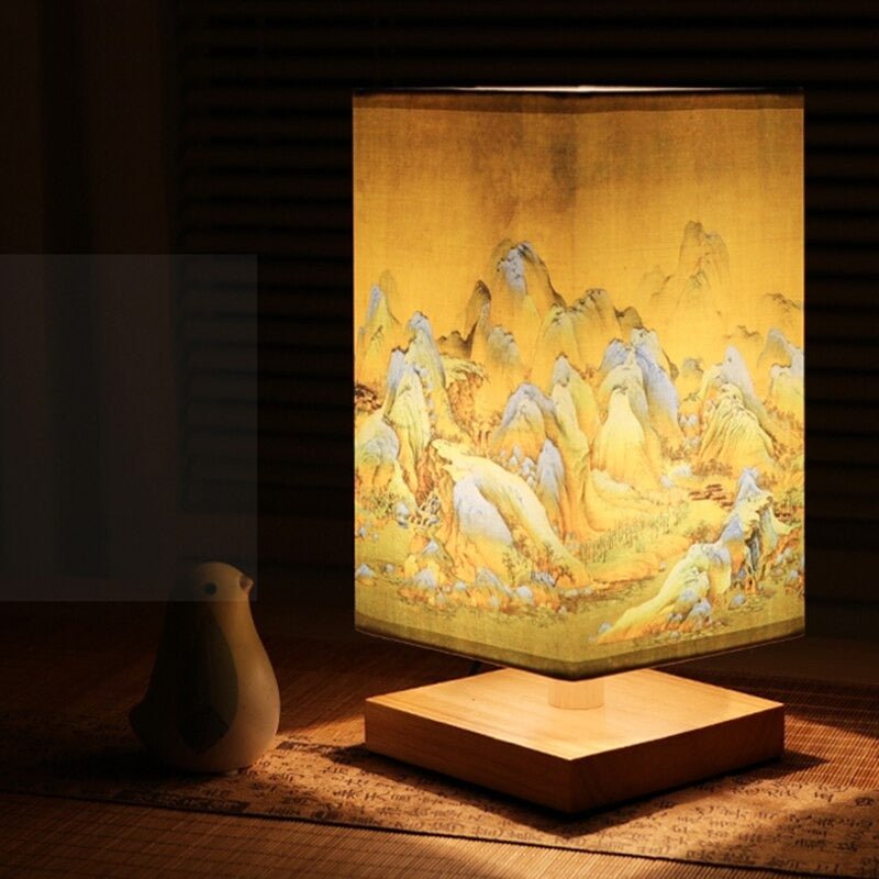 Delira Tafellamp in Japans-Scandinavische stijl