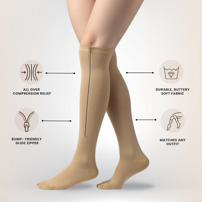 MamaFlow™ - Dé Compressiekousen voor Vermoeide & Gezwollen Benen