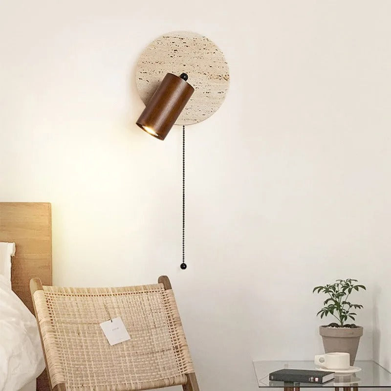 Delira Wandlamp Travertijn