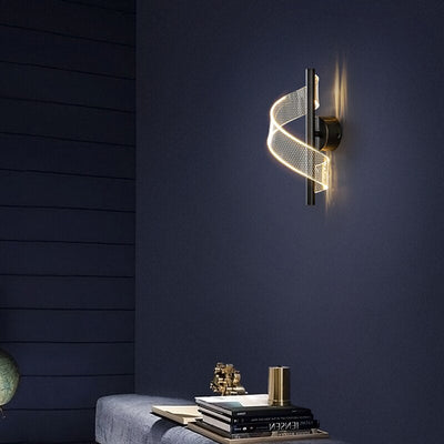 Delira Wandlamp Glas Kandelaber Elegant