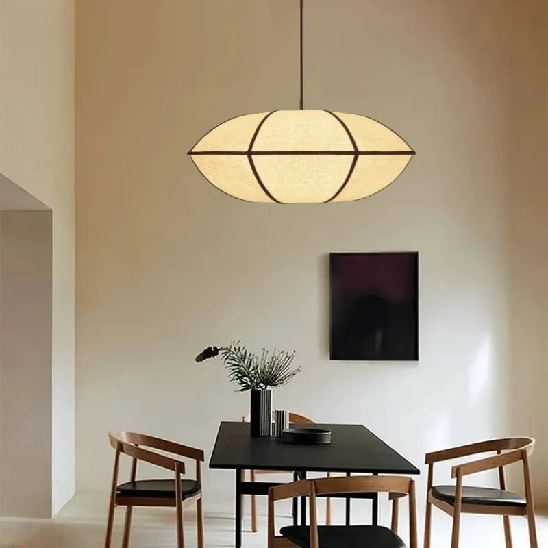 Delira Hanglamp UFO Linnen Wabi-Sabi