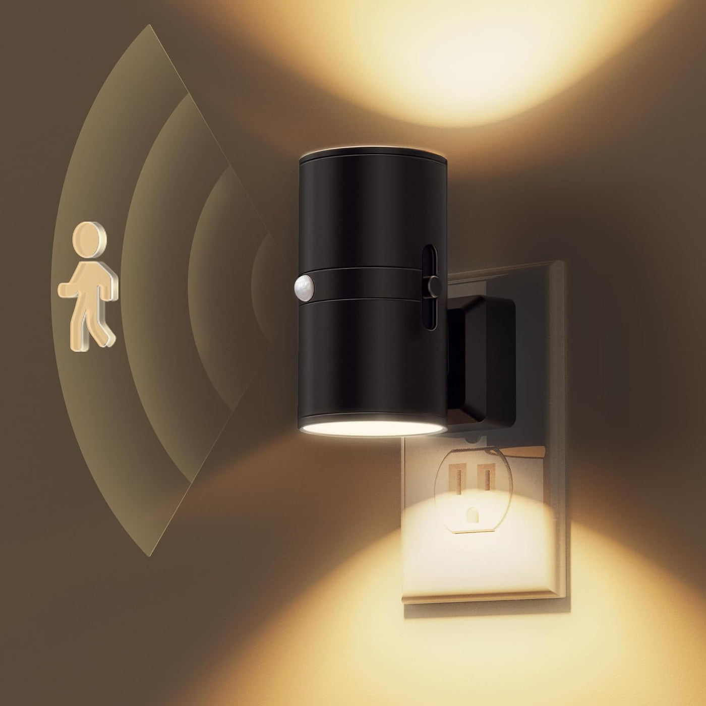 Delira Compacte LED Wandlampje met Sensor