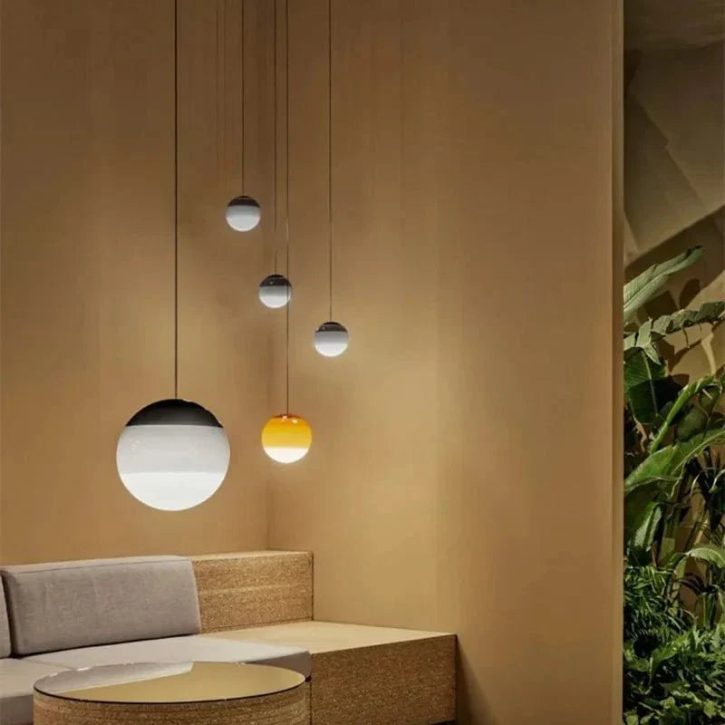 Delira Glazen Hanglamp Met Kleurschakering