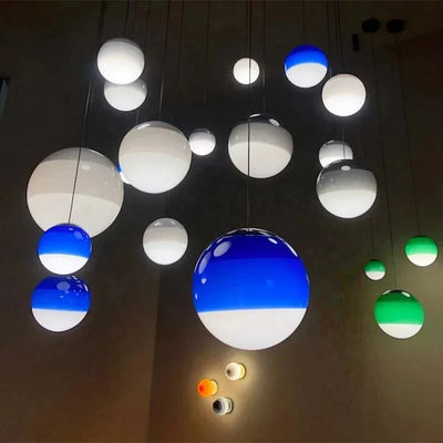 Delira Glazen Hanglamp Met Kleurschakering