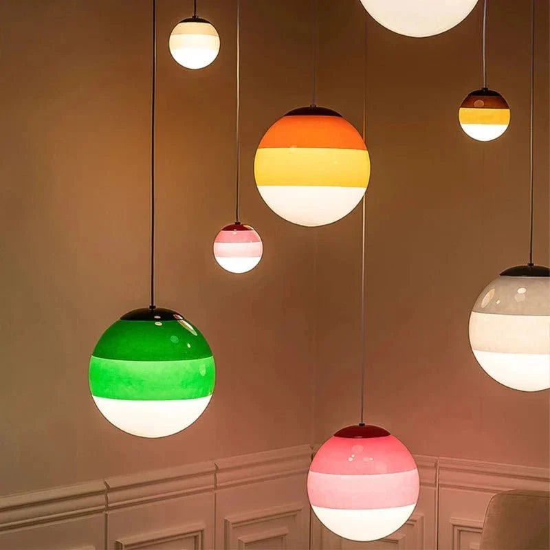 Delira Glazen Hanglamp Met Kleurschakering