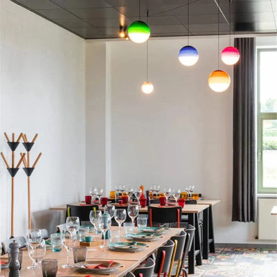 Delira Glazen Hanglamp Met Kleurschakering