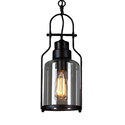 Delira Hanglamp Industrieel Glas Vintage