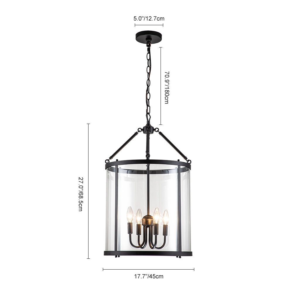 Delira Hanglamp Cilinderglas Klassiek Modern
