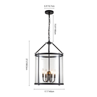 Delira Hanglamp Cilinderglas Klassiek Modern