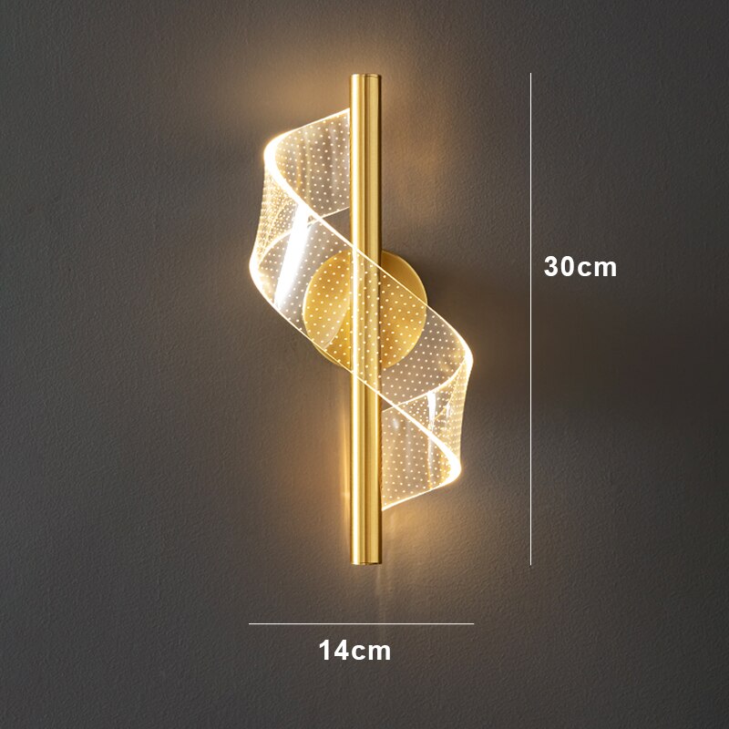 Delira Wandlamp Glas Kandelaber Elegant