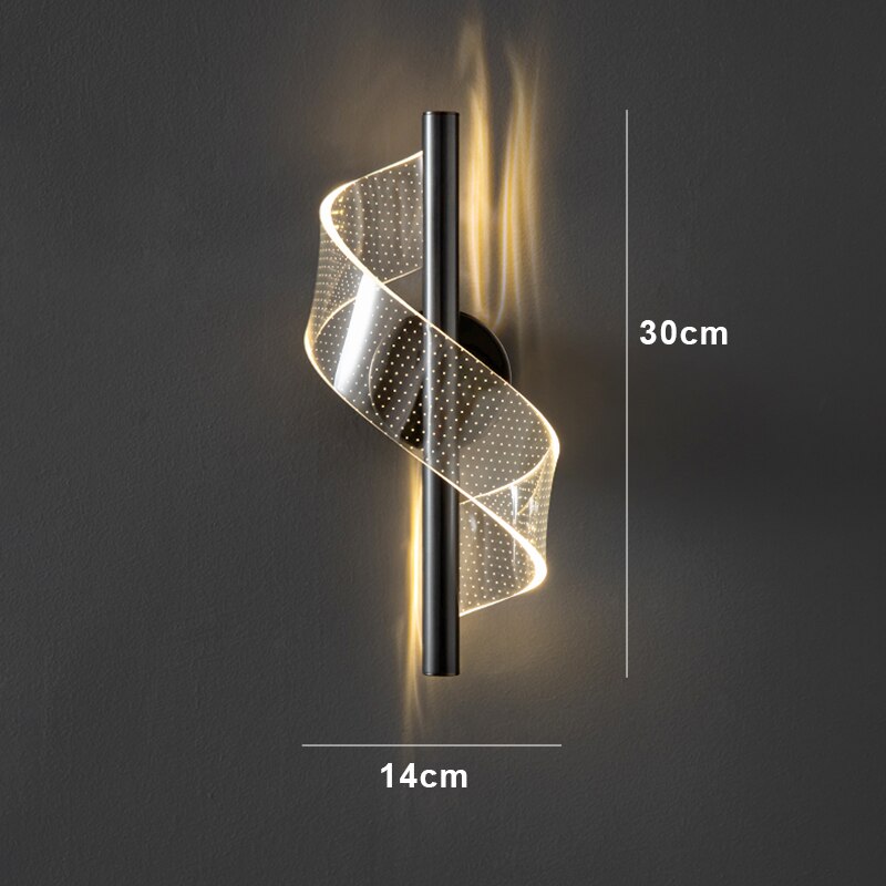 Delira Wandlamp Glas Kandelaber Elegant
