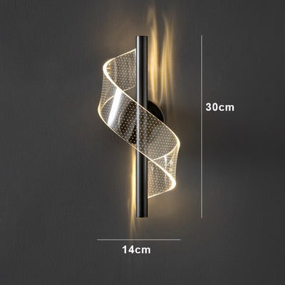 Delira Wandlamp Glas Kandelaber Elegant