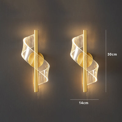 Delira Wandlamp Glas Kandelaber Elegant