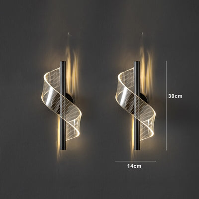 Delira Wandlamp Glas Kandelaber Elegant