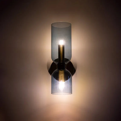 Delira Wandlamp Dubbele Glaslamp Design