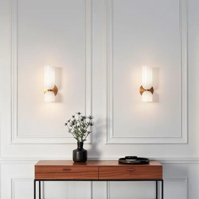Delira Wandlamp Dubbele Glaslamp Design
