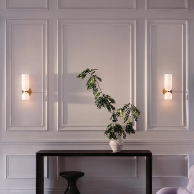 Delira Wandlamp Dubbele Glaslamp Design