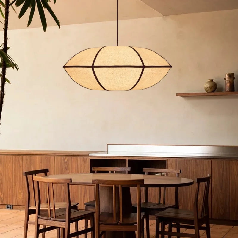 Delira Hanglamp UFO Linnen Wabi-Sabi